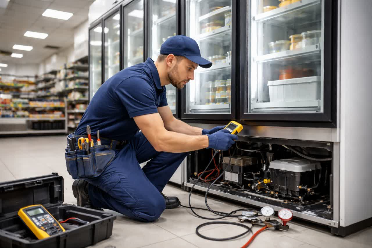 مرکز تخصصی تعمیر یخچال صنعتی و ایستاده در تهران | انتخاب مطمئن